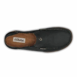 OluKai Moloā - Black / Toffee -Island Sole Outlet Store 10128 4033 004 M Moloa Black