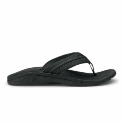 OluKai Hokua - Black / Dark Shadow