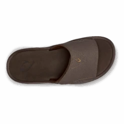 OluKai Nalu Slide - Dark Java -Island Sole Outlet Store 10332 4848 004 M NaluSlide DkjSDkj