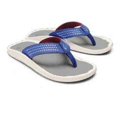 OluKai Ulele - Cobalt / Sharkskin 9 OluKai Ulele - Cobalt / Sharkskin -Island Sole Outlet Store 10435 5RGW 003 M Ulele Cobalt Sharkskin