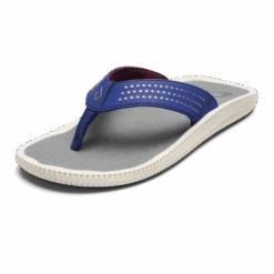 OluKai Ulele - Cobalt / Sharkskin 11 OluKai Ulele - Cobalt / Sharkskin -Island Sole Outlet Store 10435 5RGW AMZ M Ulele Cobalt Sharkskin