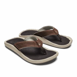 OluKai Ulele - Dark Wood -Island Sole Outlet Store 10435 6363 003 M Ulele DkwDkw
