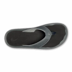 OluKai Ulele - Dark Shadow / Black -Island Sole Outlet Store 10435 6C40 004 M Ulele DksBlk