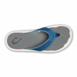 OluKai Ulele - Slate Blue / Charcoal -Island Sole Outlet Store 10435 7S26 004 M Ulele SltbChr