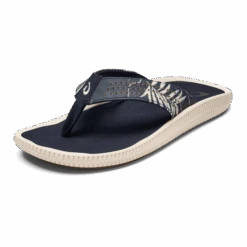 OluKai Ulele - Trench Blue / Aloha 10 OluKai Ulele - Trench Blue / Aloha -Island Sole Outlet Store 10435 DEHA AMZ M Ulele TrenchBlueAloha