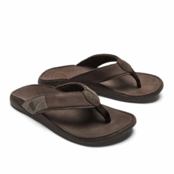 OluKai Tuahine - Dark Wood -Island Sole Outlet Store 10465 6363 003 M Tuahine DkwDkw
