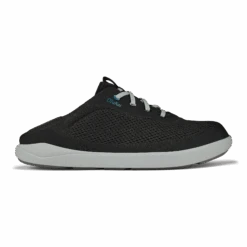 OluKai Moku Pae - Black / Blue Coral -Island Sole Outlet Store 10472 40QS 002 M MokuPae BlkBlc