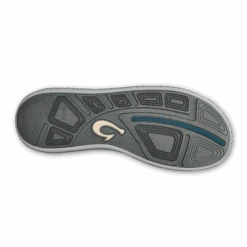 OluKai Moku Pae - Black / Blue Coral -Island Sole Outlet Store 10472 40QS 005 M MokuPae BlkBlc