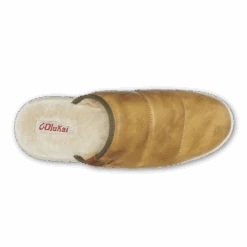 OluKai Mua 'Ili - Golden Sand / Bone -Island Sole Outlet Store 10502 GS19 004 M MuaIli GoldenSandBone