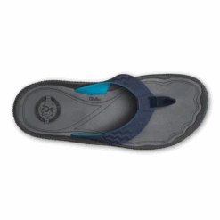 OluKai ‘Awiki - Trench Blue / Pavement -Island Sole Outlet Store 10506 DEPV 004 M Awiki TrenchBluePavement