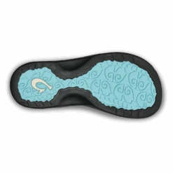 OluKai ‘Ohana - Sea Glass / Black -Island Sole Outlet Store 20110 1V40 005 W Ohana SglBlk