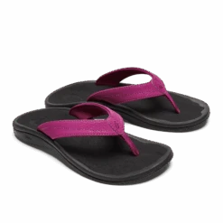 OluKai ‘Ohana - Orchid Flower / Black 11 OluKai ‘Ohana - Orchid Flower / Black -Island Sole Outlet Store 20110 7F40 003 W Ohana OrchidFlowerBlk