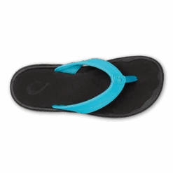 OluKai ‘Ohana - Turquoise / Onyx -Island Sole Outlet Store 20110 9ROX 004 W Ohana TurquioseOnyx