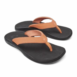 OluKai ‘Ohana - Shell Coral / Black -Island Sole Outlet Store 20110 VL40 003 W Ohana ShellCoralBlk