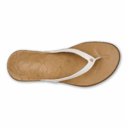 OluKai Honu - Bright White / Golden Sand -Island Sole Outlet Store 20436 WBGS 004 W Honu BrightWhiteGoldenSand