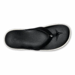OluKai Nu‘a Pi‘o - Black -Island Sole Outlet Store 20445 4040 004 W NuaPio BlkBlk