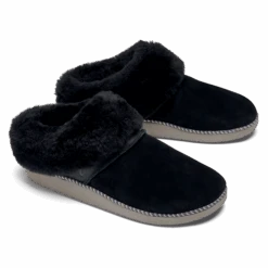 OluKai Ku‘i - Black / Fog -Island Sole Outlet Store 20457 407B 003 W Kui BlkFog