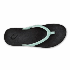 OluKai Puawe - Sea Glass / Black -Island Sole Outlet Store 20498 1V40 004 W Puawe SeaGlassBlk