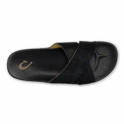 OluKai Kīpe‘a ‘Oho - Black -Island Sole Outlet Store 20501 4040 004 W Kipea Oho Black