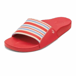 OluKai Kīpuni - Lehua Flower / Stripe -Island Sole Outlet Store 20508 LFZP AMZ W Kipuni Lehua Flower Stripe