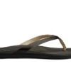 OluKai Ho'opio Leather In Ony Sandals