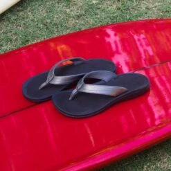 OluKai ‘Ohana - Pewter / Black -Island Sole Outlet Store W Ohana 1