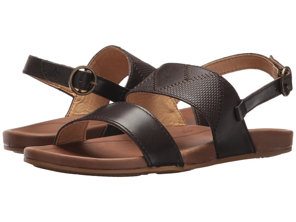 OluKai Hi'ona Pa'i (dark Java/tan) 1 OluKai Hi'ona Pa'i (dark Java/tan)