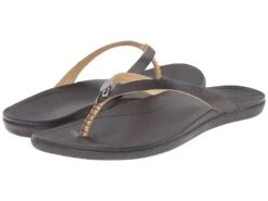 OluKai Ho'opio Leather (onyx/black)